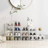 Clear Stackable Shoe Storage Box