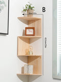 5-Tier Corner Wall Shelf