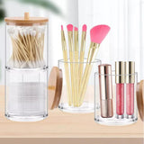 Acrylic Bamboo Lid Organizer