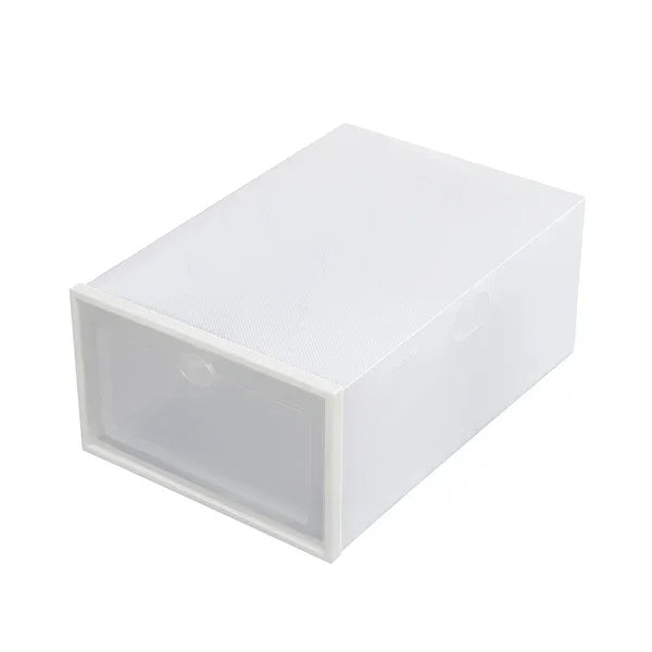 Clear Stackable Shoe Storage Box