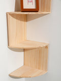 5-Tier Corner Wall Shelf