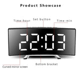 Modern Mirror Clock