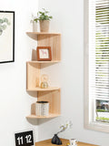 5-Tier Corner Wall Shelf